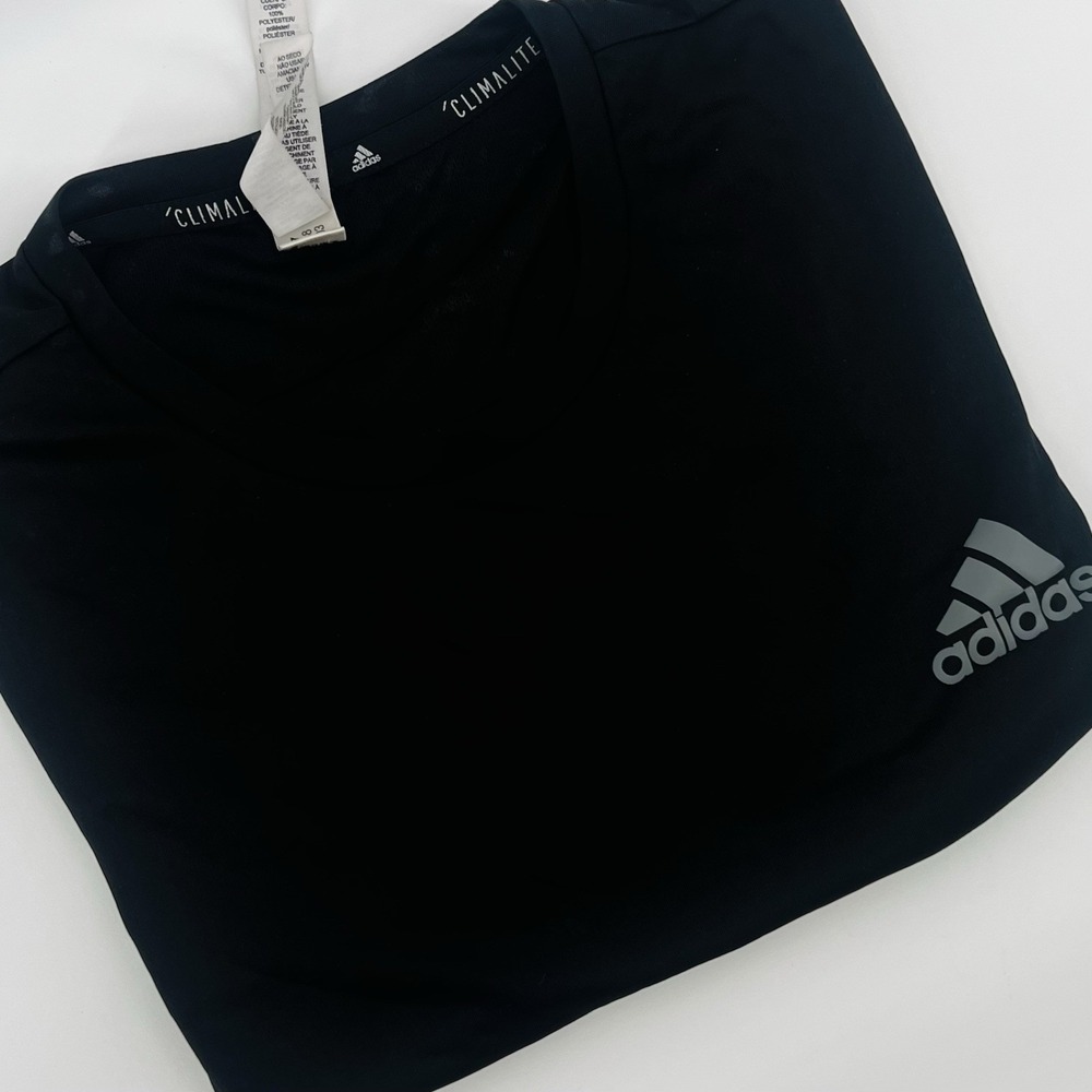 Adidas Climalite Black Athletic Training T-Shirt Men's‎ Size M